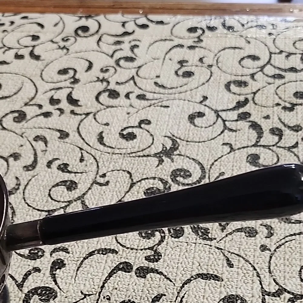 Silver and Black Sauce Ladle